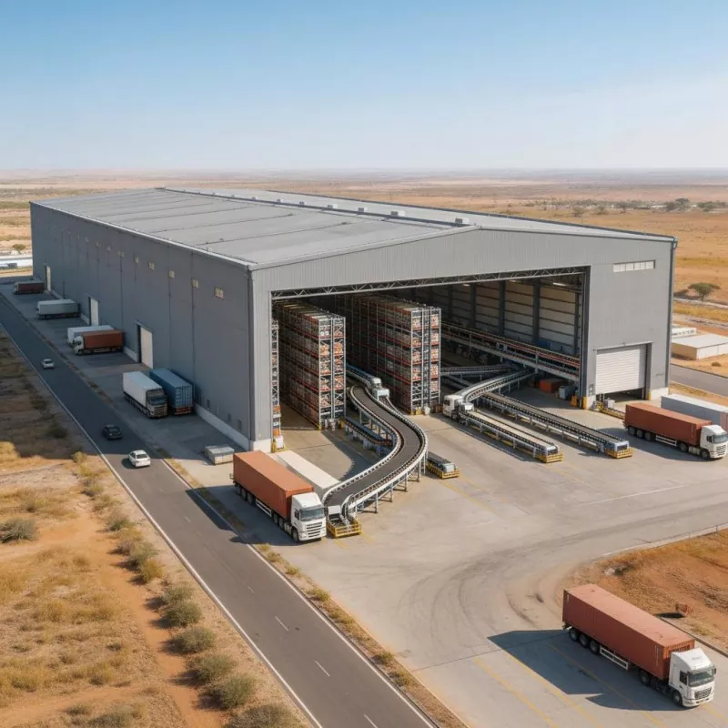 X'inhuma l-vantaġġi ewlenin tal-kostruzzjoni tal-maħżen tal-loġistika tal-qafas tal-azzar modulari prefab għal ċentri ta 'distribuzzjoni tal-kummerċ elettroniku?