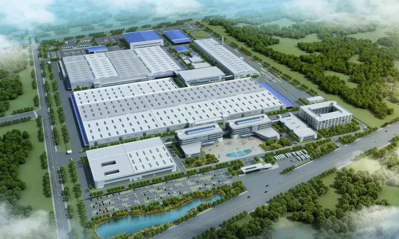 EHSS Prefab Steel Plant għal Parks Industrijali Auto