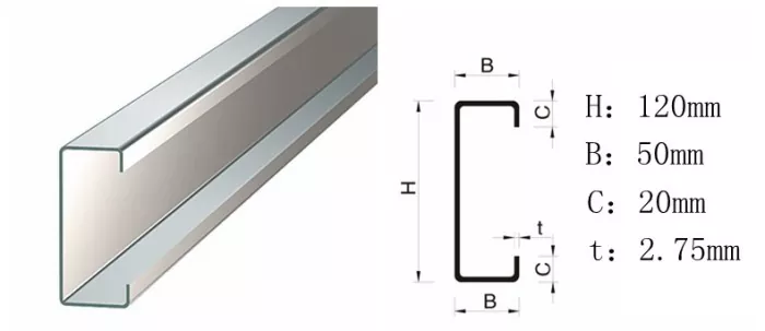 Fil-Kostruzzjoni tal-Maħżen tal-Azzar tal-Qafas tal-Portal, Għandu Jintuża Azzar f'forma ta 'C jew Azzar f'forma ta' Z bħala Purlins?