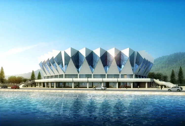 Iddisinjat Forma Azzar Kostruzzjoni Stadium