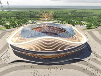 Strutturi ta 'l-Azzar ta' Span Kbir għall-Istadium