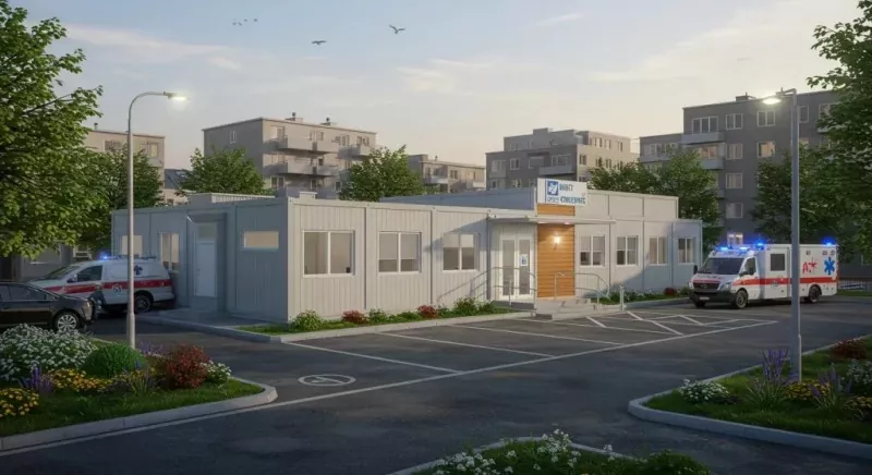 Unitajiet Modulari tal-Kura tas-Saħħa tal-Azzar Prefabbrikati