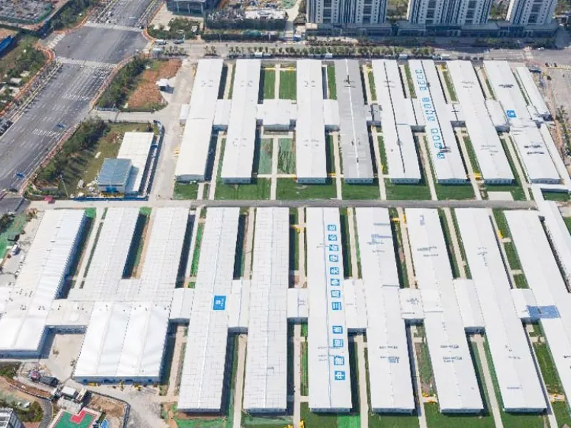 Bini tal-Isptar tal-Istruttura tal-Azzar Modulari