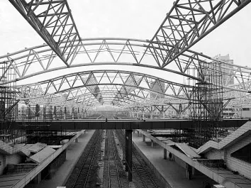 Stazzjon tal-Ferrovija tal-Istruttura tal-Azzar Ħfief Prefabbrikat