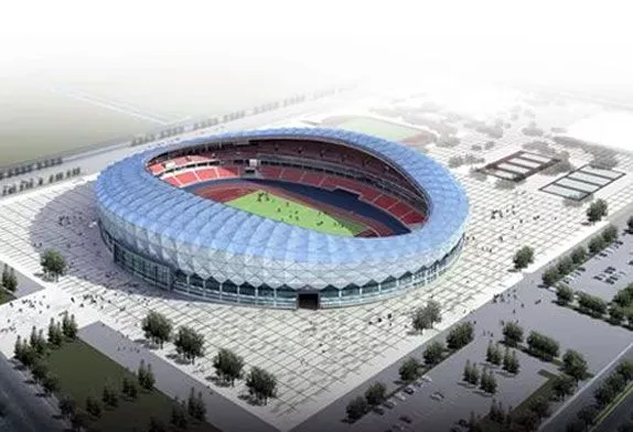 Azzar Soccer Field Metal Architecture