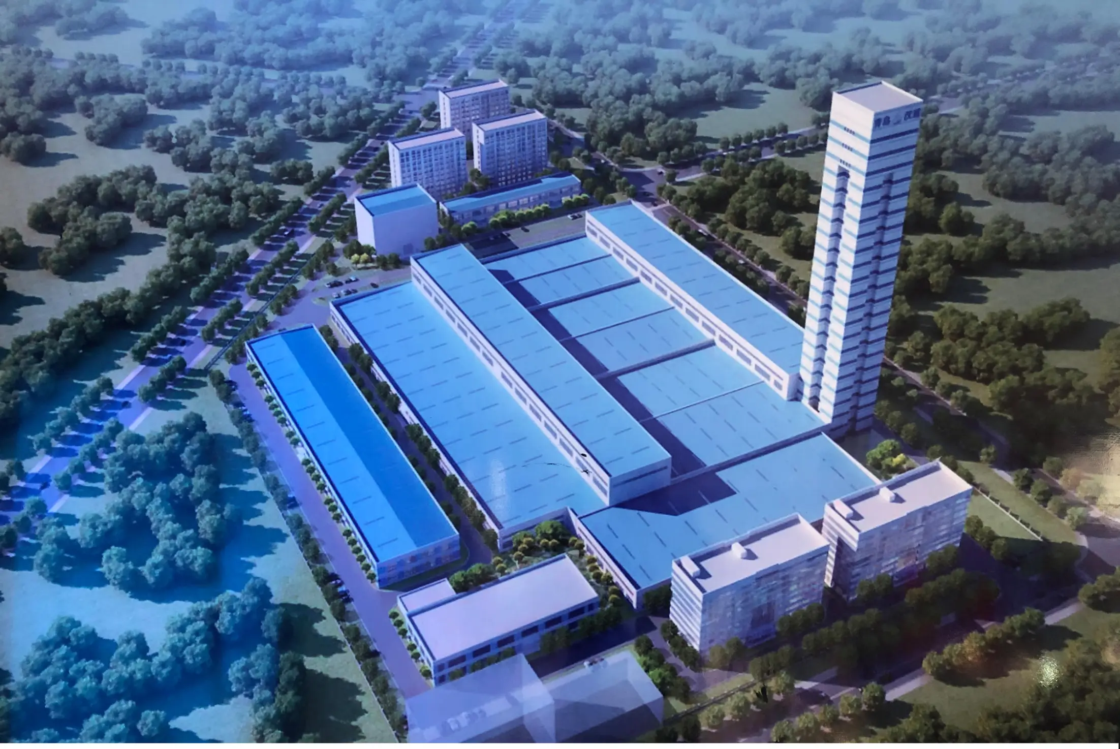 Struttura tal-azzar Cable Manufacturing Plant Kostruzzjoni