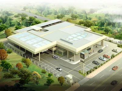 Struttura tal-Azzar Frame Travi Hotel Uffiċċju Warehouse Wirjiet Sala