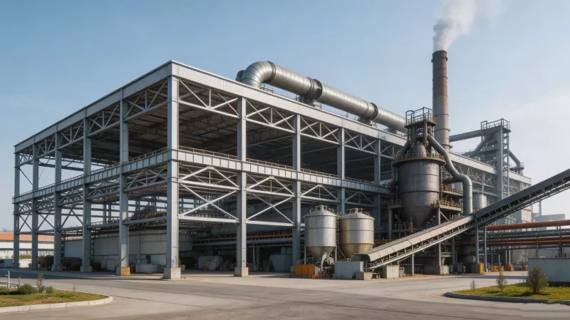 Struttura tal-Azzar Metallurgical Factory Kostruzzjoni