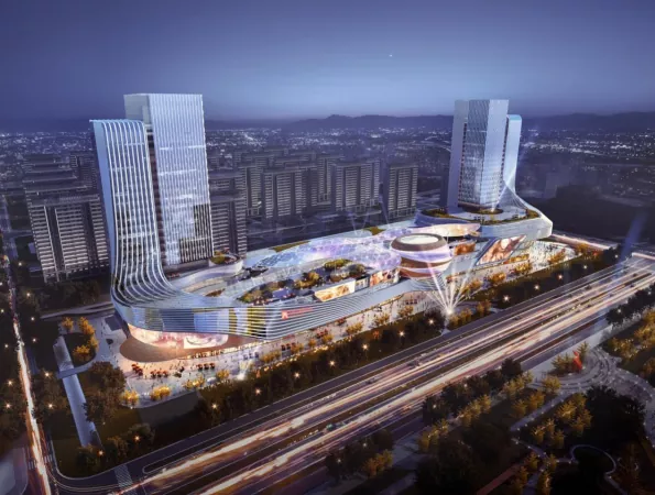 Struttura tal-Azzar Shopping Mall Kostruzzjoni